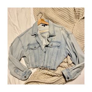 Cropped Jean Jacket.